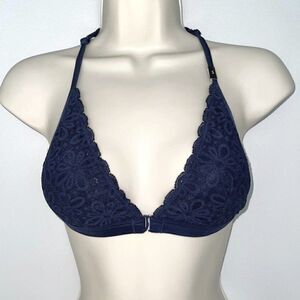 Victoria's Secret Blue Lace Bralette Size S  NWT